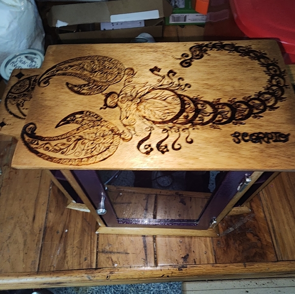 Decorative Scorpio Wall Shelf (Handmade & 1 Of A Kind!) - Picture 2 of 4